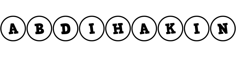 Abdihakin handy logo