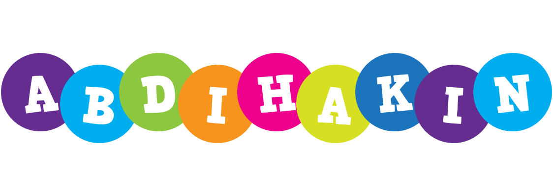 Abdihakin happy logo