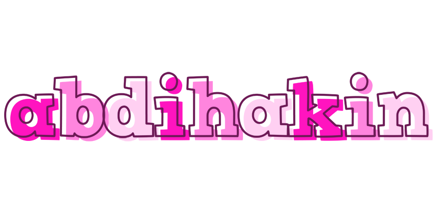 Abdihakin hello logo