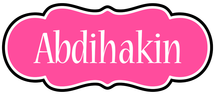 Abdihakin invitation logo