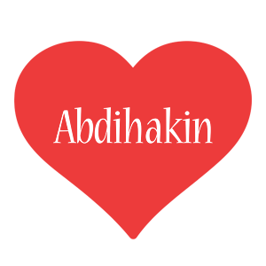 Abdihakin love logo