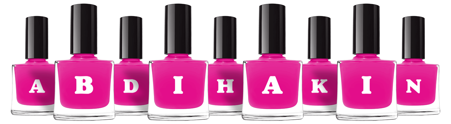 Abdihakin nails logo