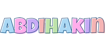 Abdihakin pastel logo