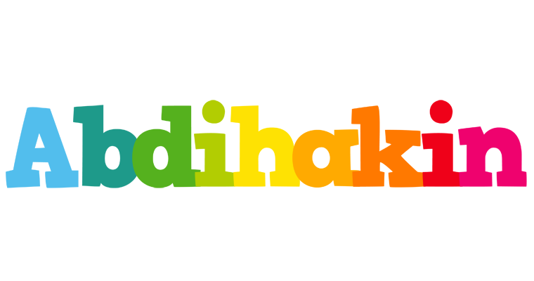 Abdihakin rainbows logo