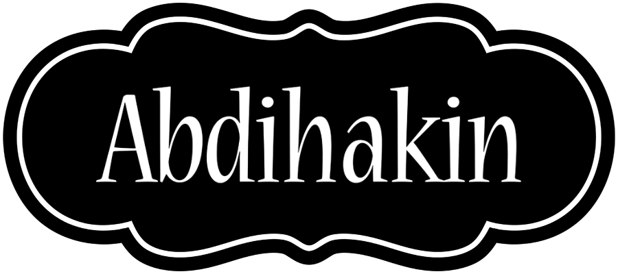 Abdihakin welcome logo