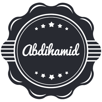 Abdihamid badge logo