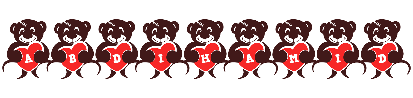 Abdihamid bear logo