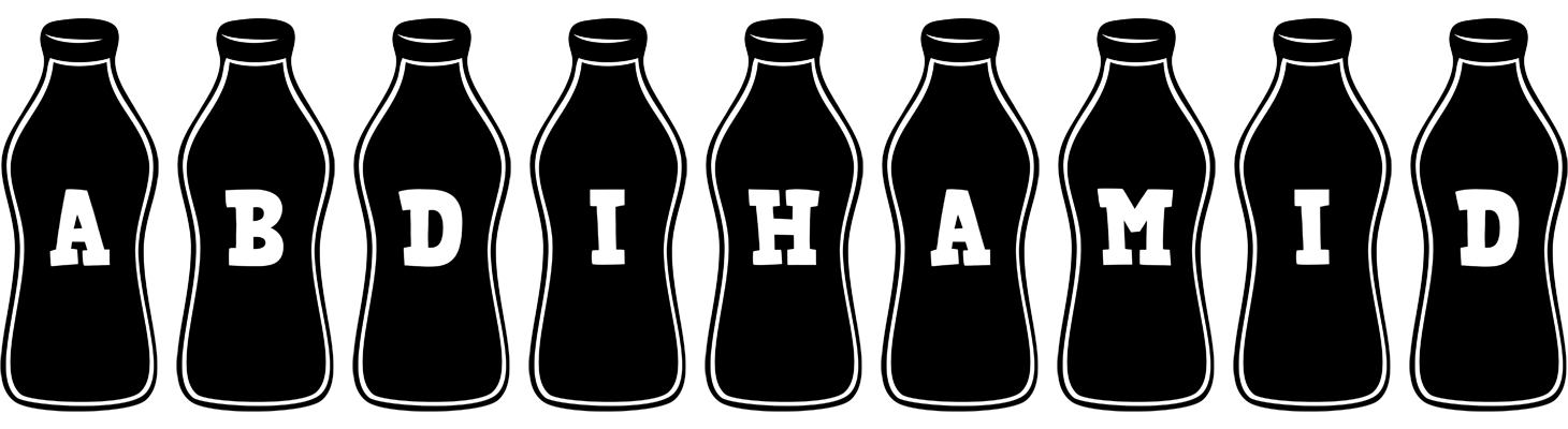 Abdihamid bottle logo