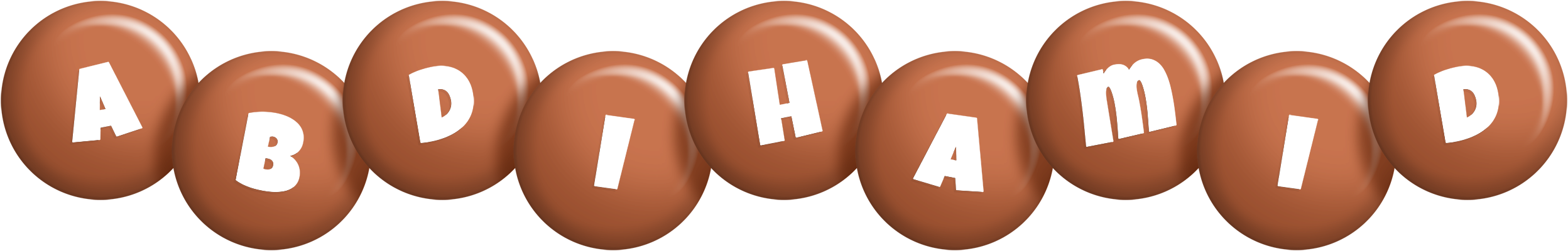 Abdihamid candy-brown logo