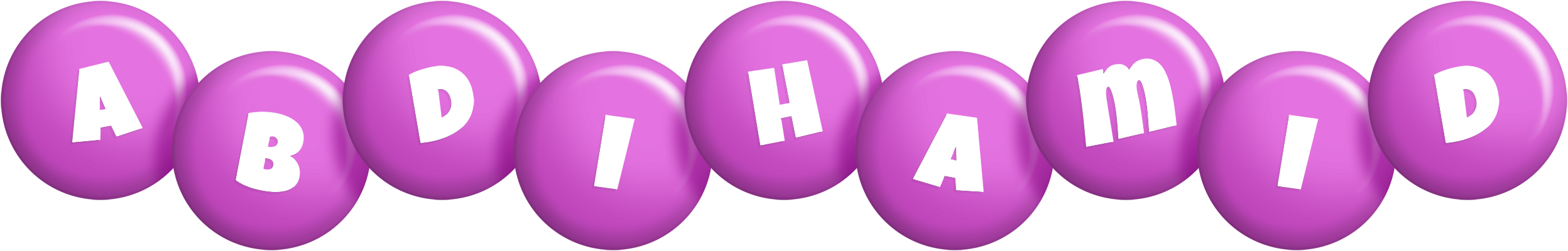 Abdihamid candy-purple logo