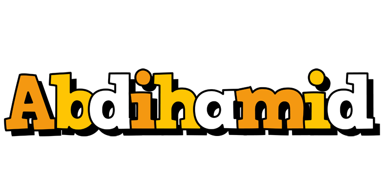 Abdihamid cartoon logo