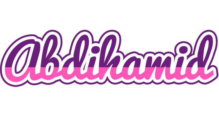 Abdihamid cheerful logo