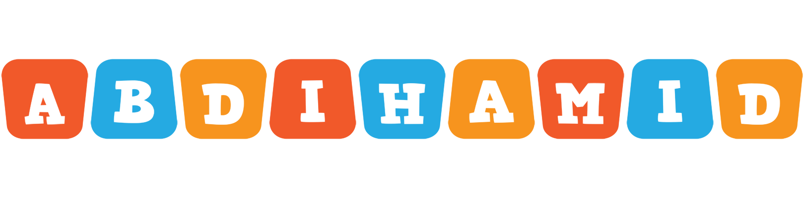 Abdihamid comics logo