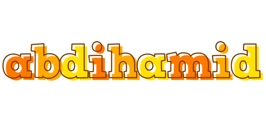 Abdihamid desert logo