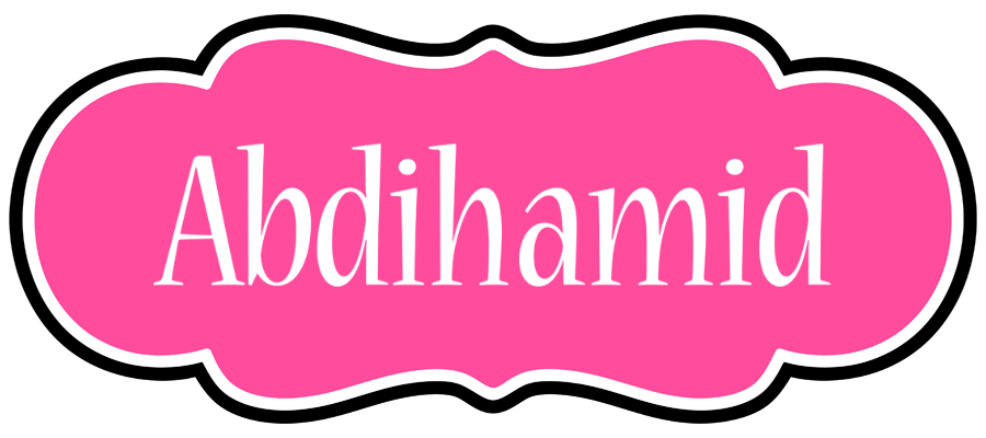 Abdihamid invitation logo