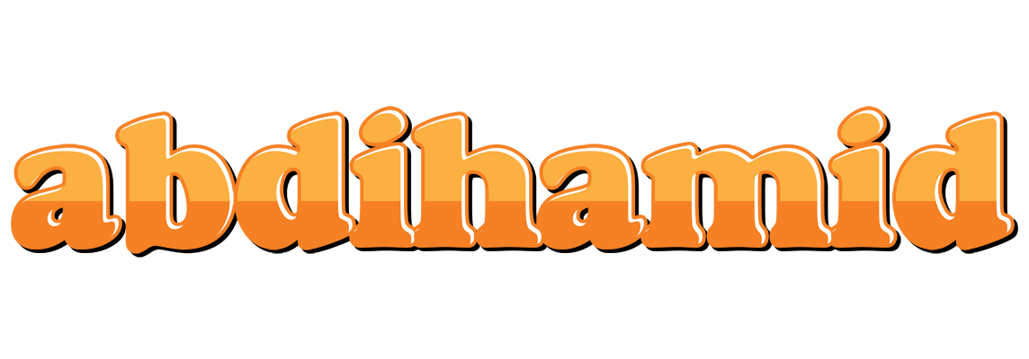 Abdihamid orange logo