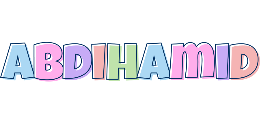 Abdihamid pastel logo