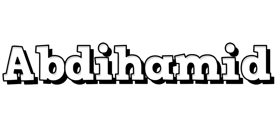 Abdihamid snowing logo