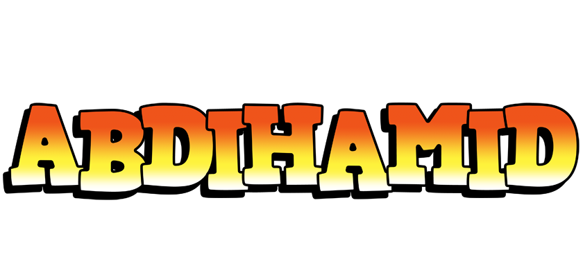 Abdihamid sunset logo