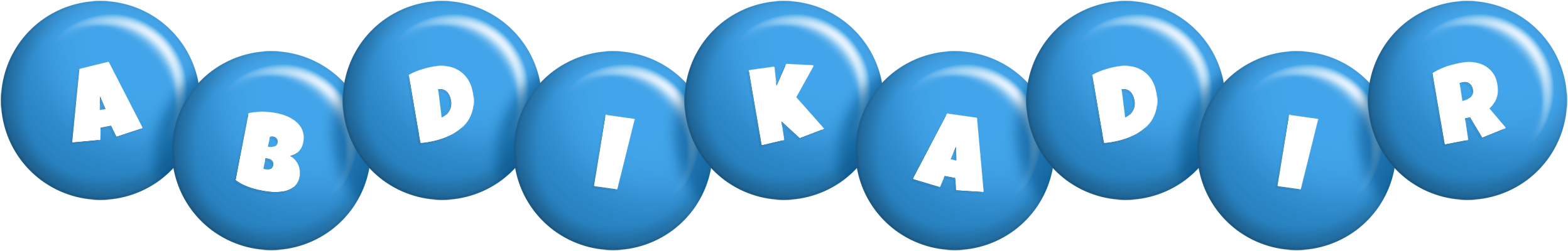 Abdikadir candy-blue logo