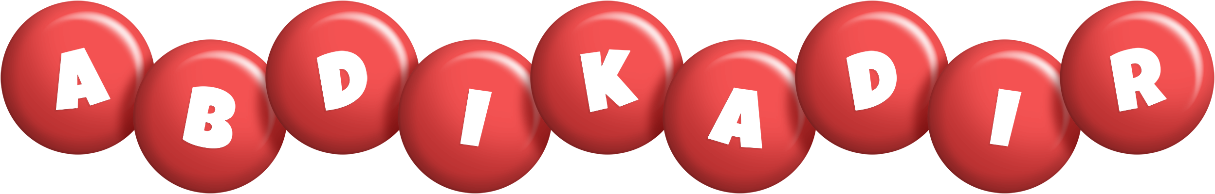 Abdikadir candy-red logo