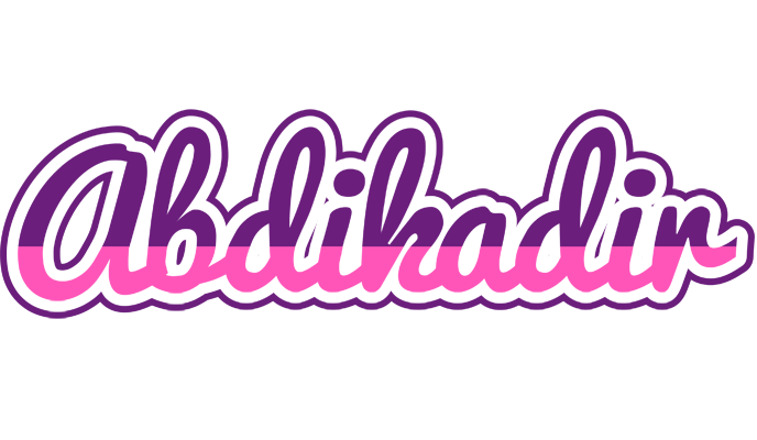Abdikadir cheerful logo