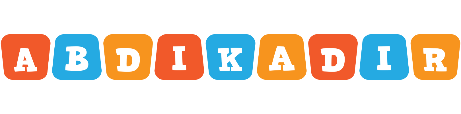 Abdikadir comics logo
