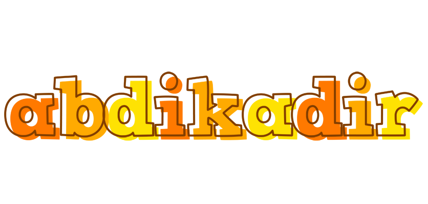 Abdikadir desert logo