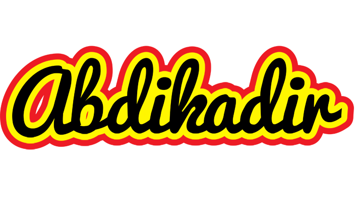 Abdikadir flaming logo