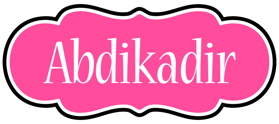 Abdikadir invitation logo