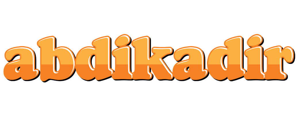 Abdikadir orange logo