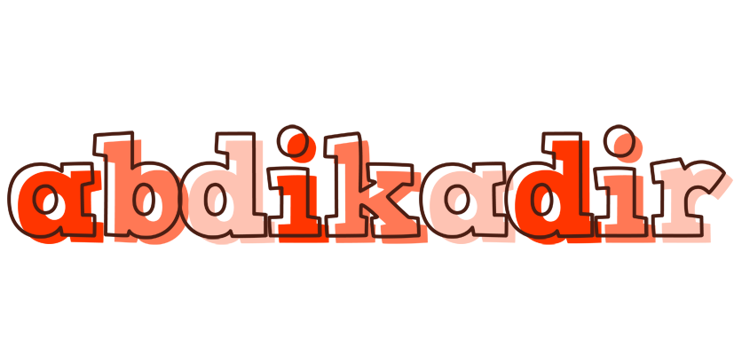 Abdikadir paint logo