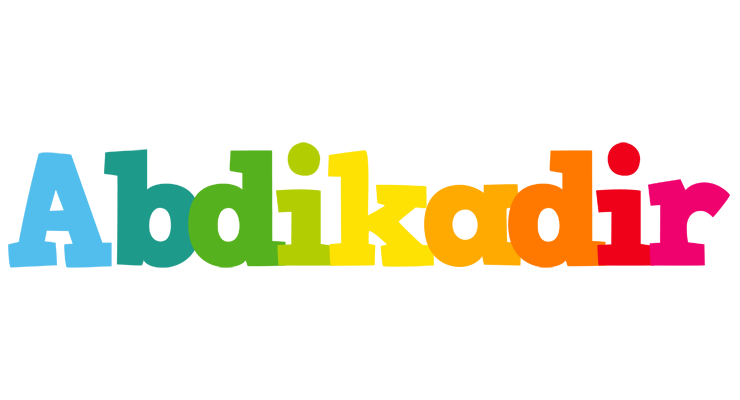 Abdikadir rainbows logo