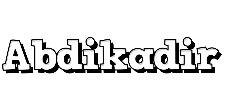 Abdikadir snowing logo