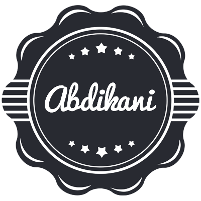 Abdikani badge logo