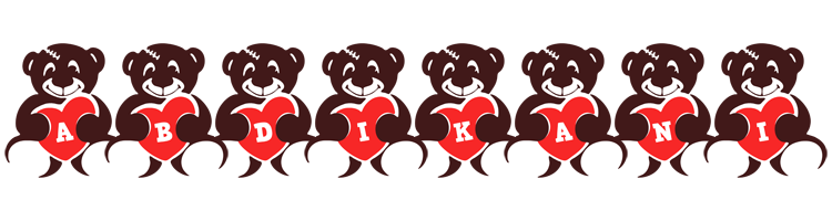 Abdikani bear logo