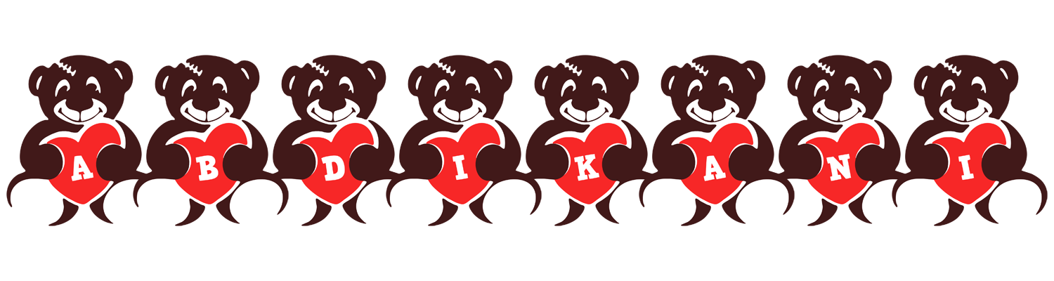 Abdikani bear logo