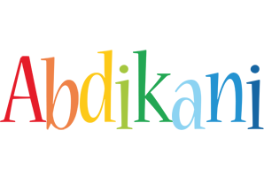 Abdikani birthday logo