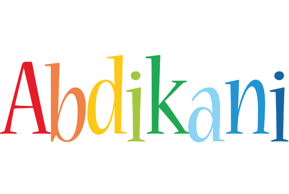 Abdikani birthday logo
