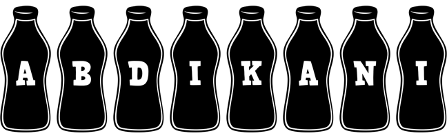 Abdikani bottle logo
