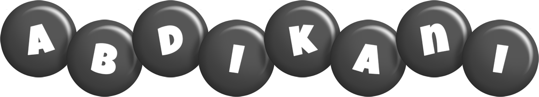 Abdikani candy-black logo