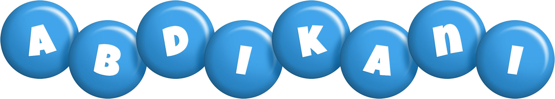 Abdikani candy-blue logo