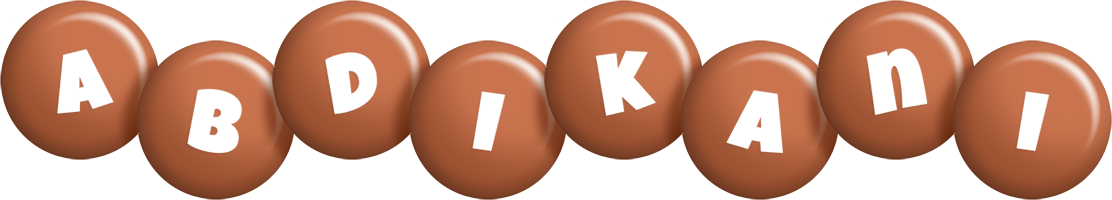 Abdikani candy-brown logo