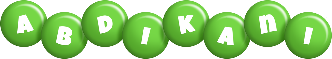 Abdikani candy-green logo