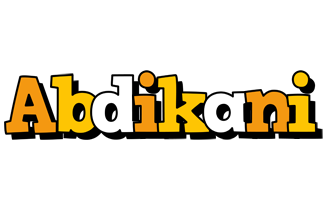 Abdikani cartoon logo