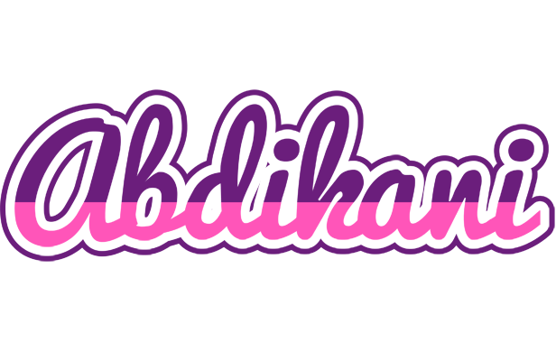 Abdikani cheerful logo