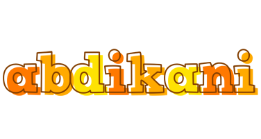 Abdikani desert logo