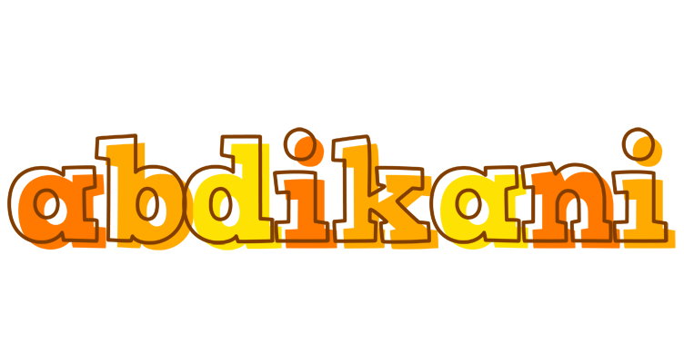 Abdikani desert logo
