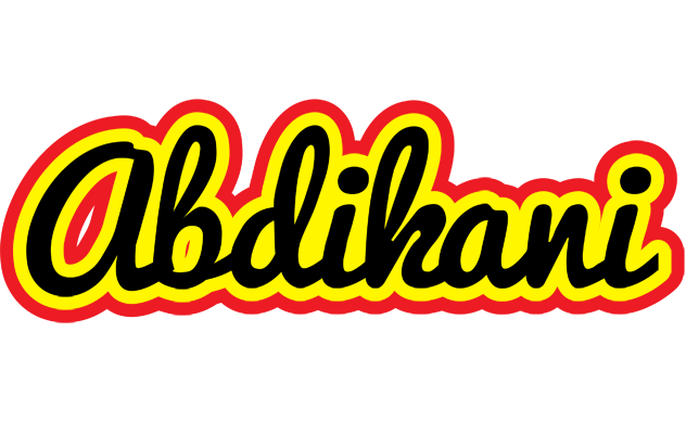 Abdikani flaming logo