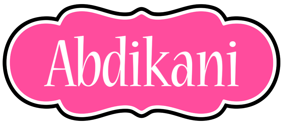 Abdikani invitation logo